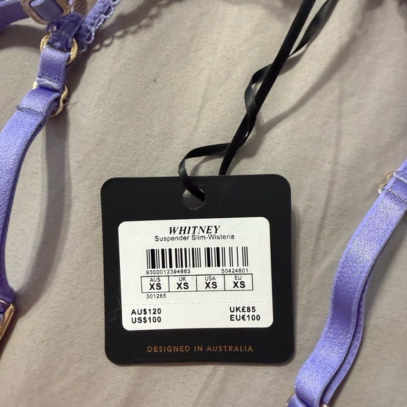 Honey Birdette WHITNEY
Suspender Slim-Wisteria in - Picture 8 of 10